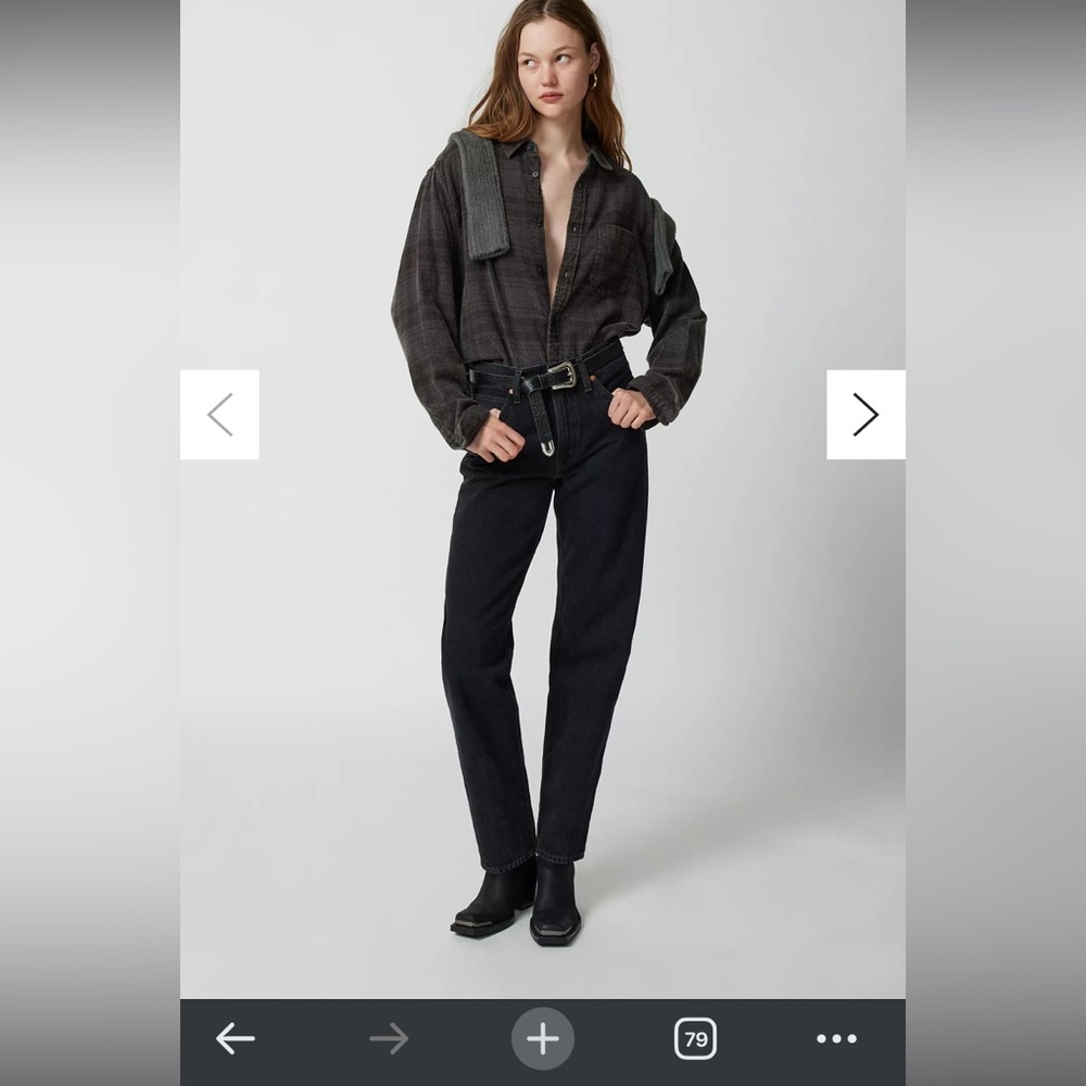 Levi’s Dad Jean - vintage inspired with perfect broke in feel